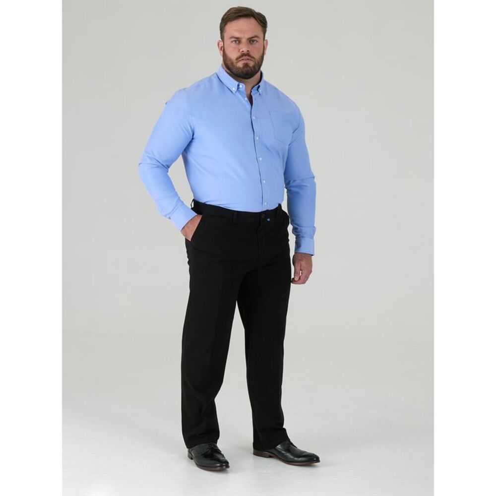 Duke Mens D555 Bruno Stretch Chino Kingsize Pants / Indigo